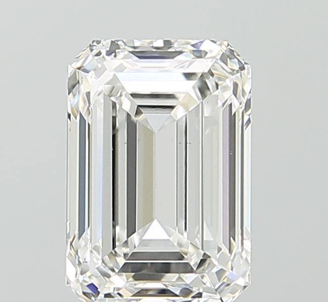 2.43 ct. emerald Lab Grown Diamond front image