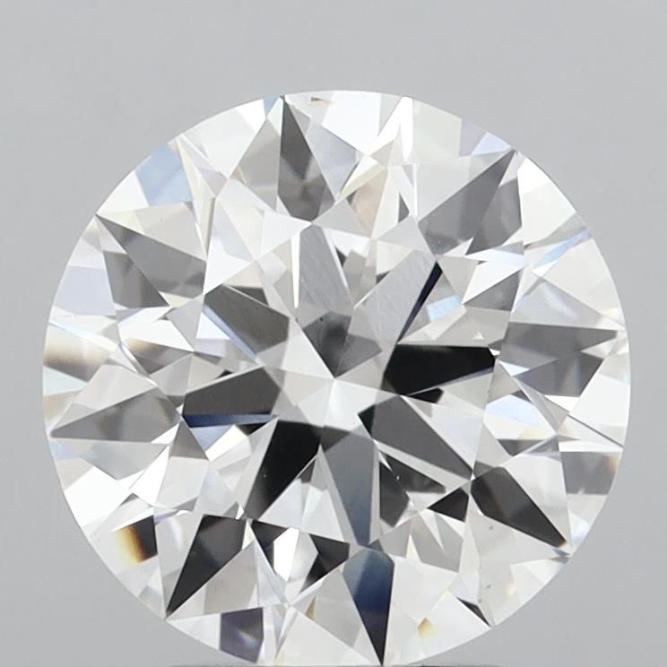 4.05 ct. round Lab Grown Diamond front image