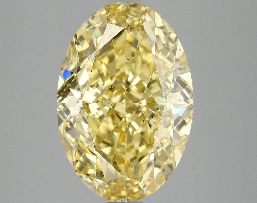 4.09 ct. oval Lab Grown Diamond front image