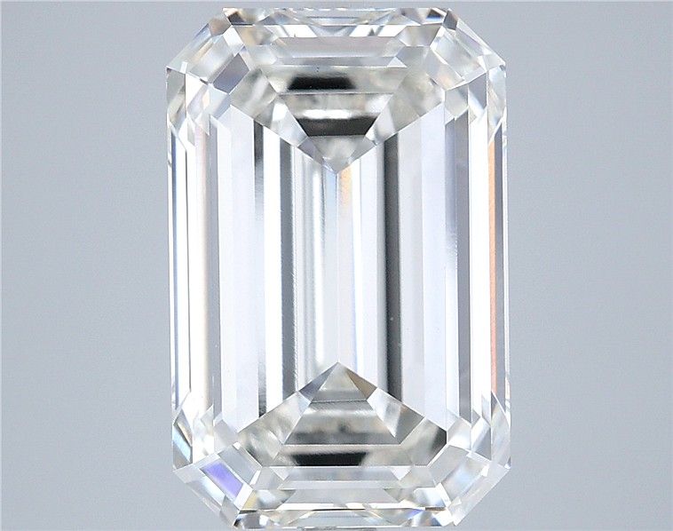 7.08 ct. emerald Lab Grown Diamond front image