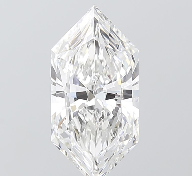 2.04 ct lab-grown Hexagonal Diamond