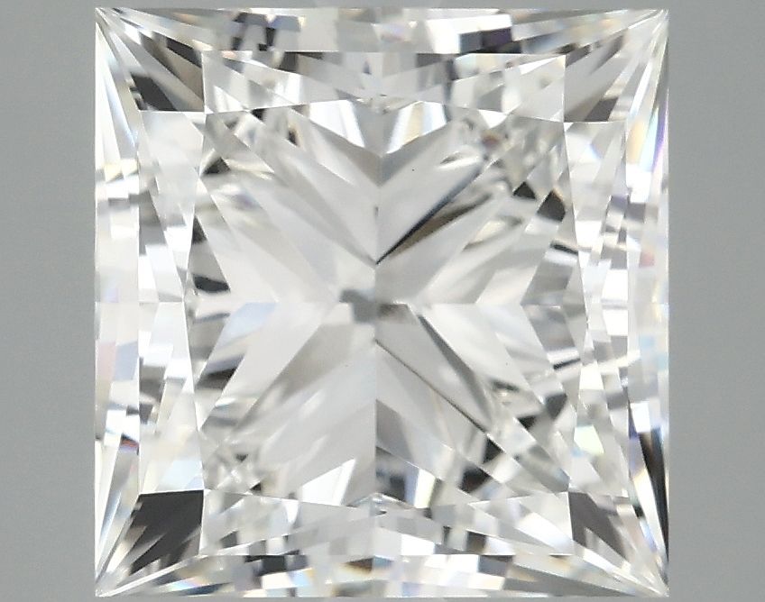 4.15 ct. princess Lab Grown Diamond front image