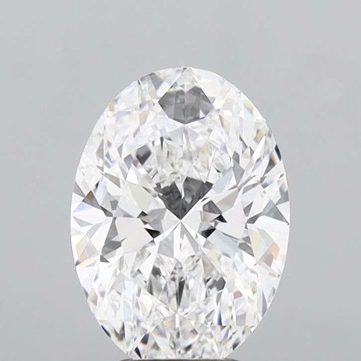 4.02 ct. oval Lab Grown Diamond front image
