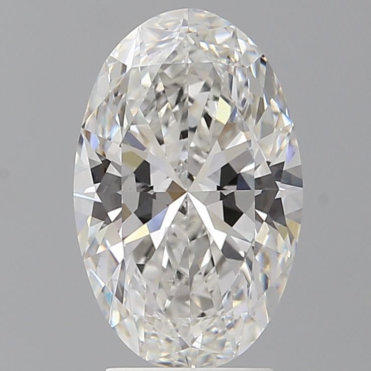 3.08 ct. oval Lab Grown Diamond front image