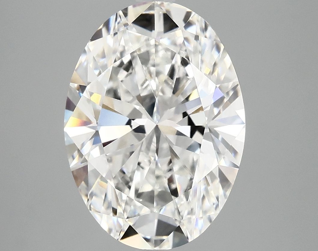 3.93 ct. oval Lab Grown Diamond front image