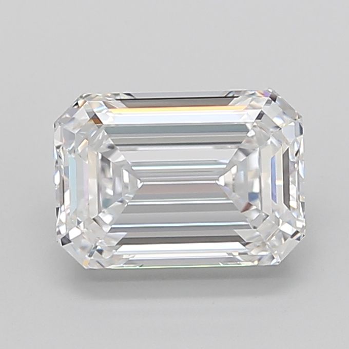 3.78 ct. emerald Lab Grown Diamond front image