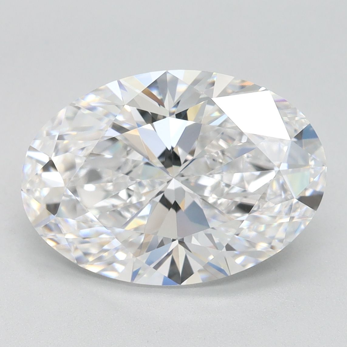 3.26 ct. oval Lab Grown Diamond front image