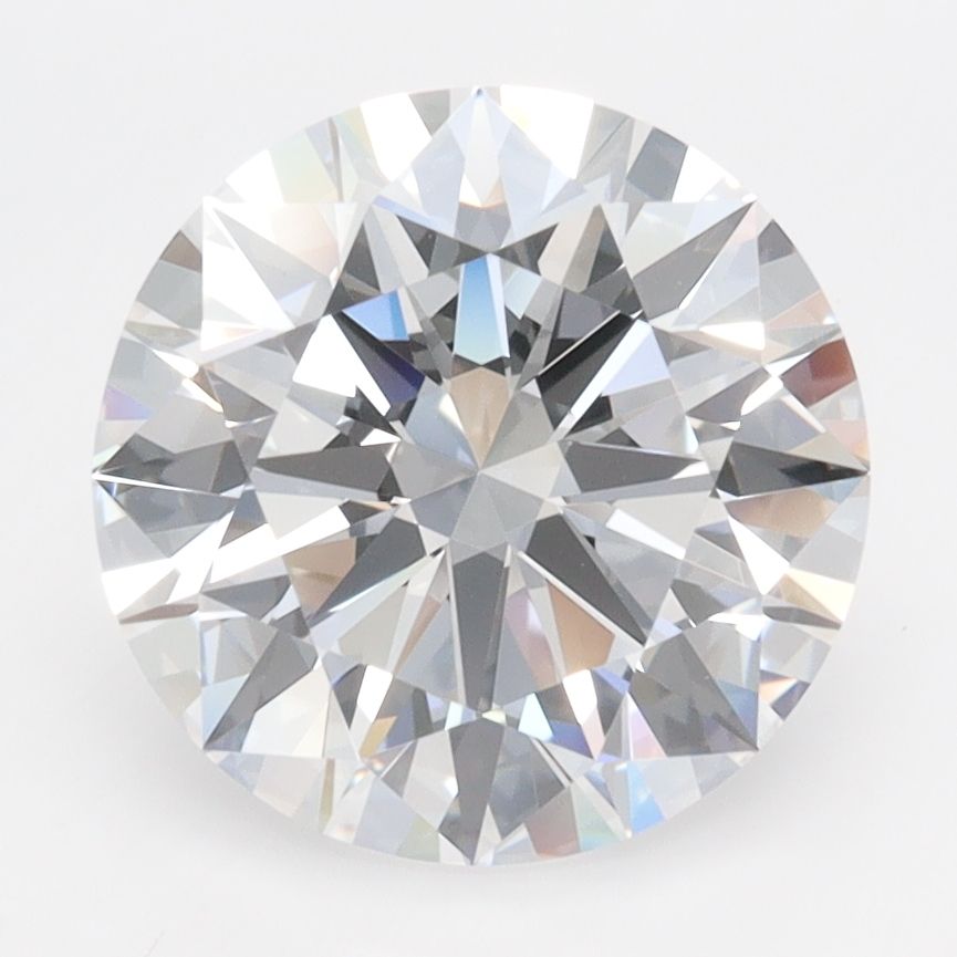 Diament LG okrągły, 3.38 ct, D, IF, szlif ID