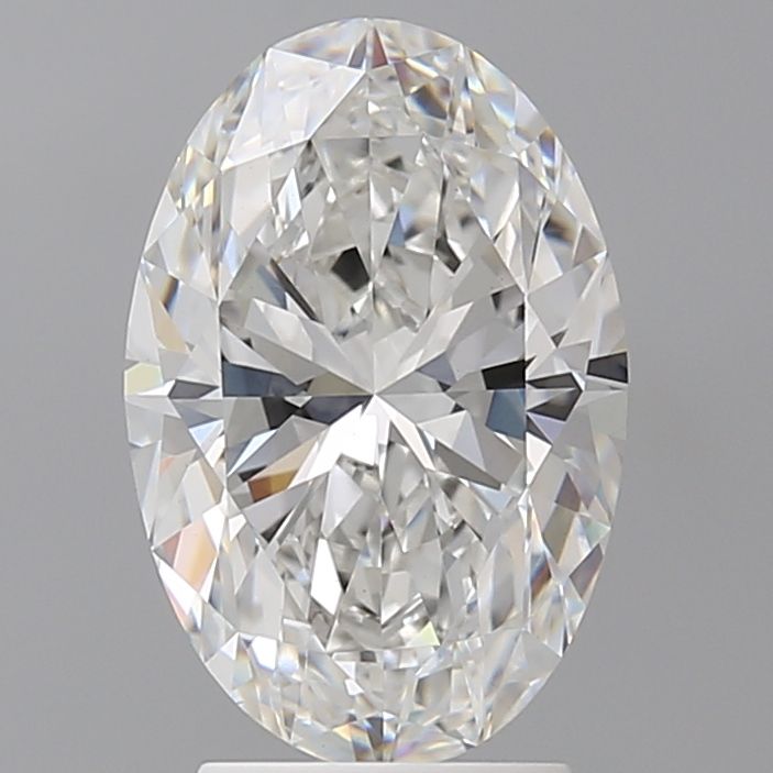 3.10 ct. oval Lab Grown Diamond front image