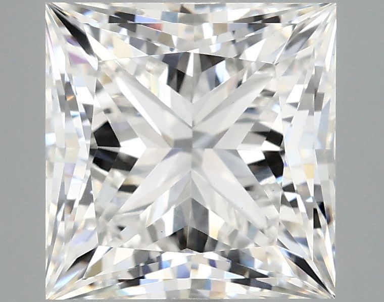 4.14 ct. princess Lab Grown Diamond front image