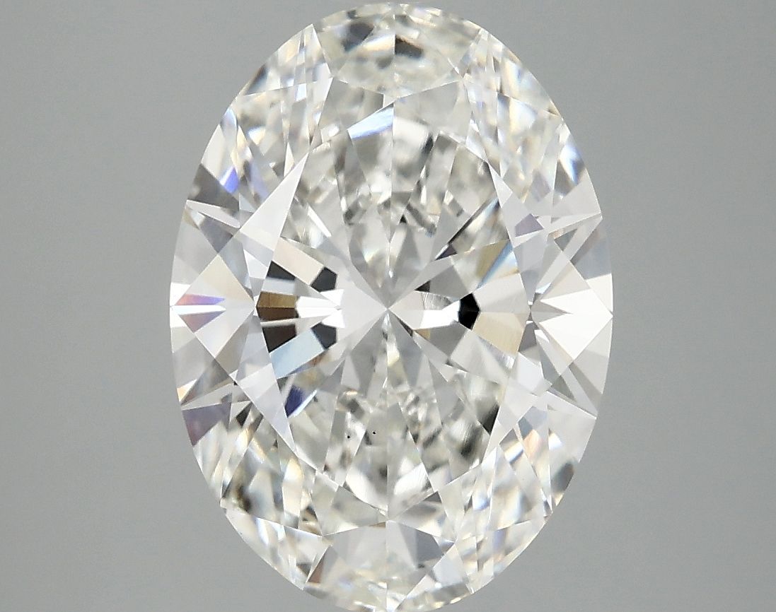 3.63 ct. oval Lab Grown Diamond front image