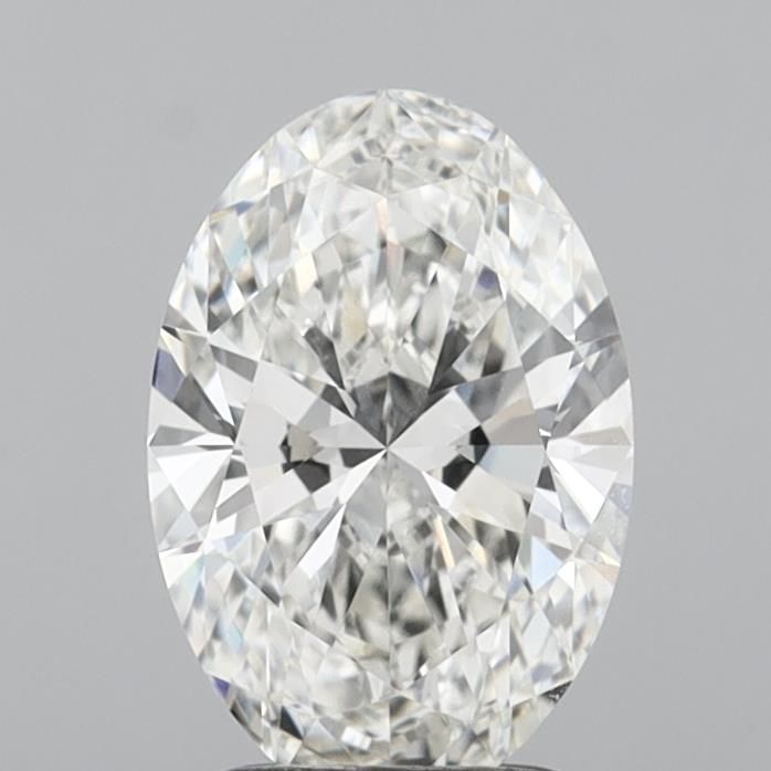 2.08 ct. oval Lab Grown Diamond front image