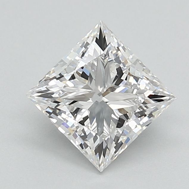 1 ct lab-grown Princess Diamond