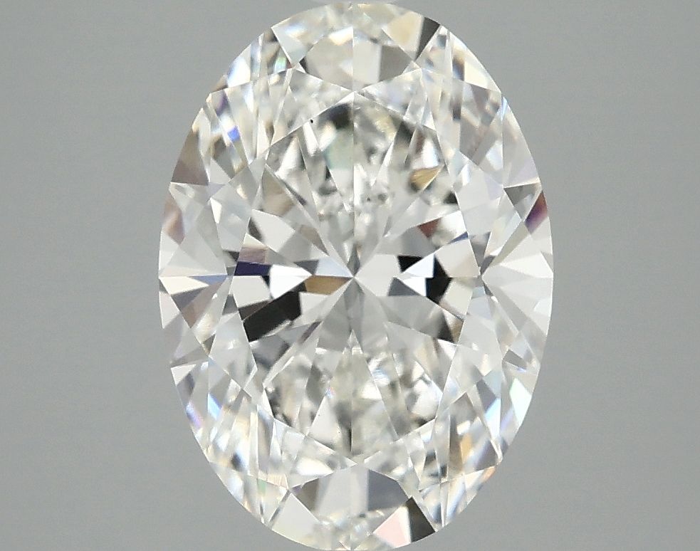 3.10 ct. oval Lab Grown Diamond front image