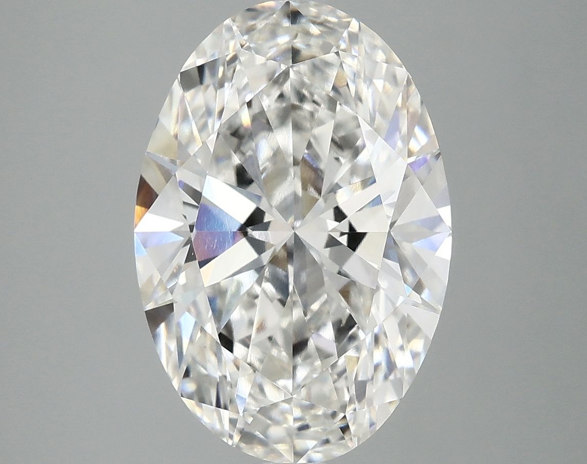 4.02 ct. oval Lab Grown Diamond front image