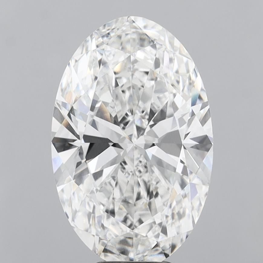 8.05 ct. oval Lab Grown Diamond front image
