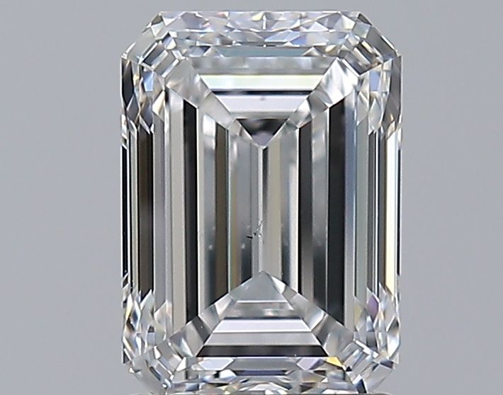 2.01 Carat Emerald Diamond E VS2