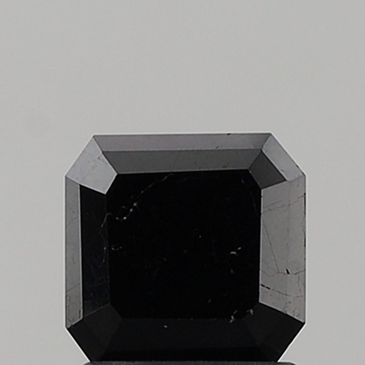 1.8 Carat Emerald Diamond Black VS1