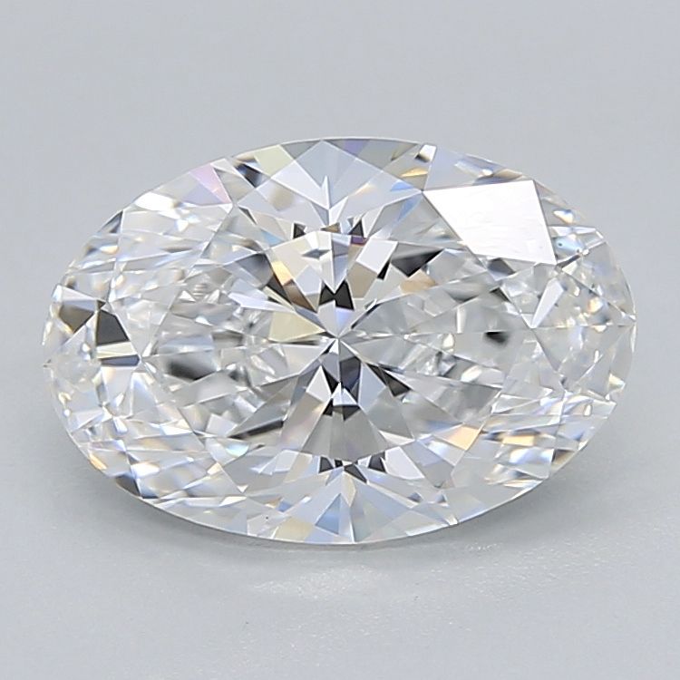 2.01 ct. oval Lab Grown Diamond front image
