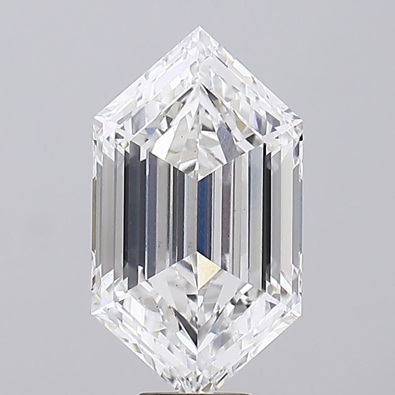 9.8 ct lab-grown Hexagonal Diamond