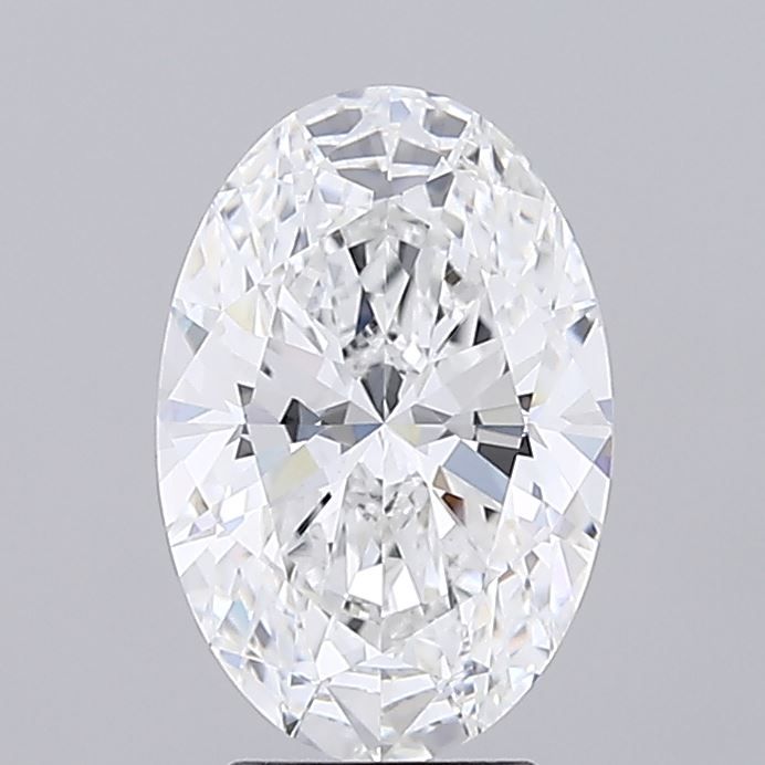 3.31 ct. oval Lab Grown Diamond front image