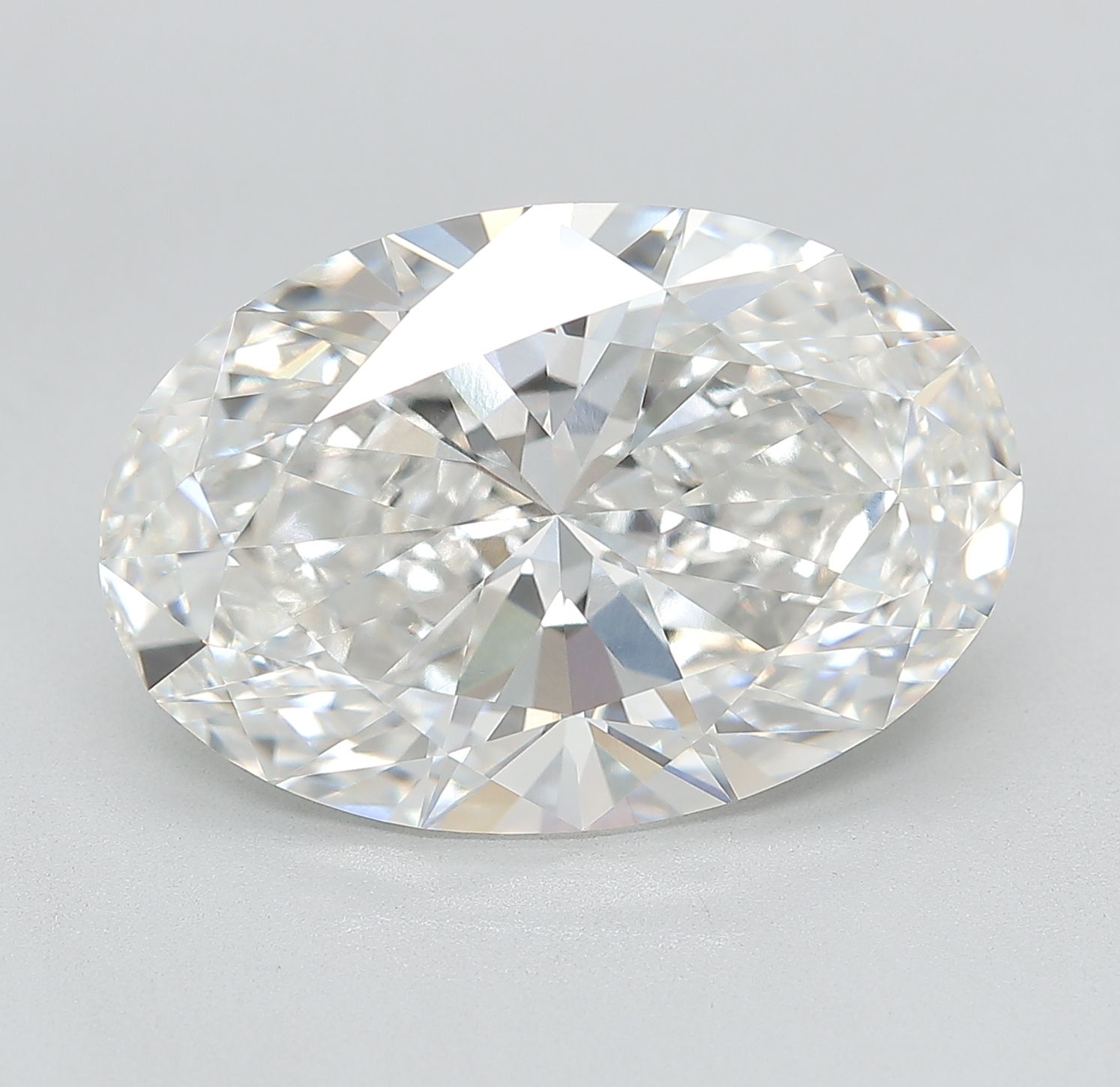 10.14 ct. oval Lab Grown Diamond front image