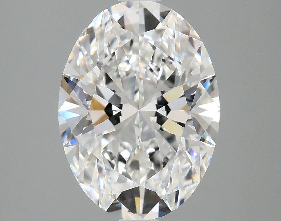 2.87 ct. oval Lab Grown Diamond front image