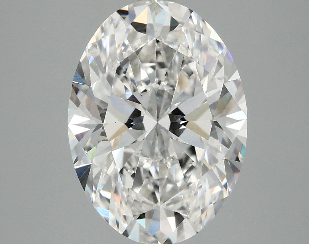 4.07 ct. oval Lab Grown Diamond front image