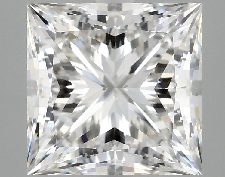 4.06 ct. princess Lab Grown Diamond front image