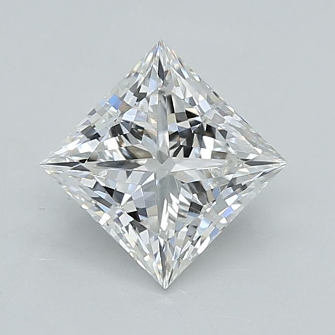 1.04 ct lab-grown Princess Diamond