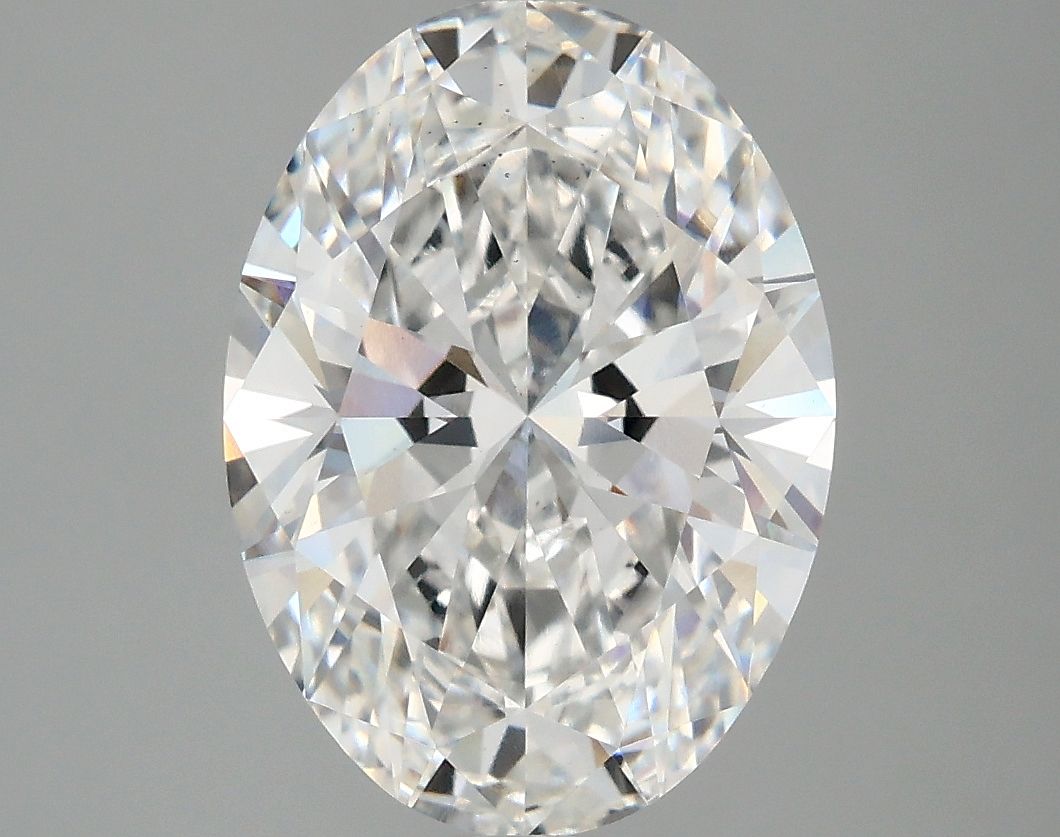 3.87 ct. oval Lab Grown Diamond front image