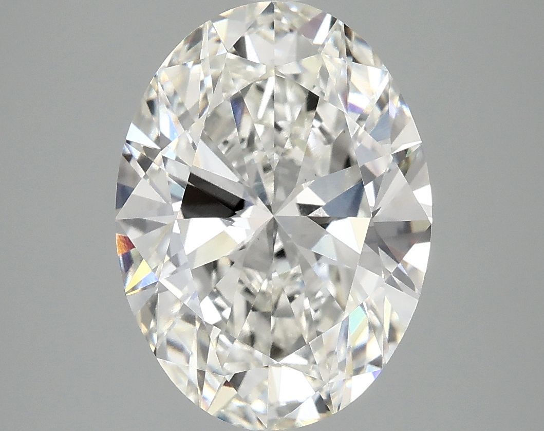 3.95 ct. oval Lab Grown Diamond front image