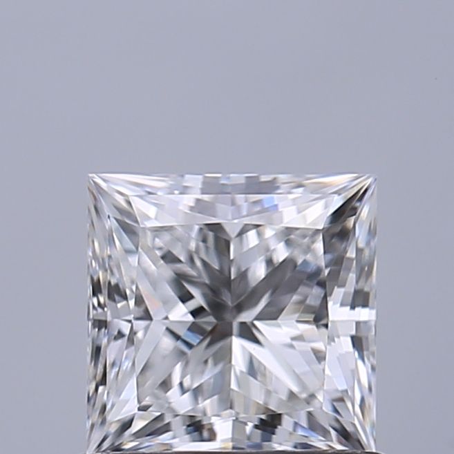 0.69 ct. princess Lab Grown Diamond front image