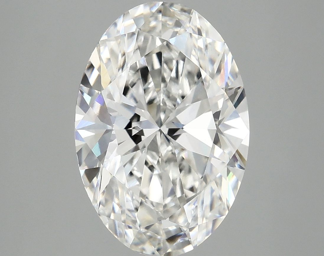 3.92 ct. oval Lab Grown Diamond front image