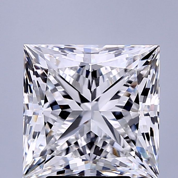 5.08 ct. princess Lab Grown Diamond front image