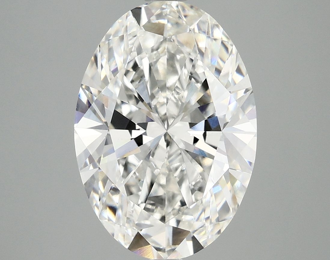 3.94 ct. oval Lab Grown Diamond front image