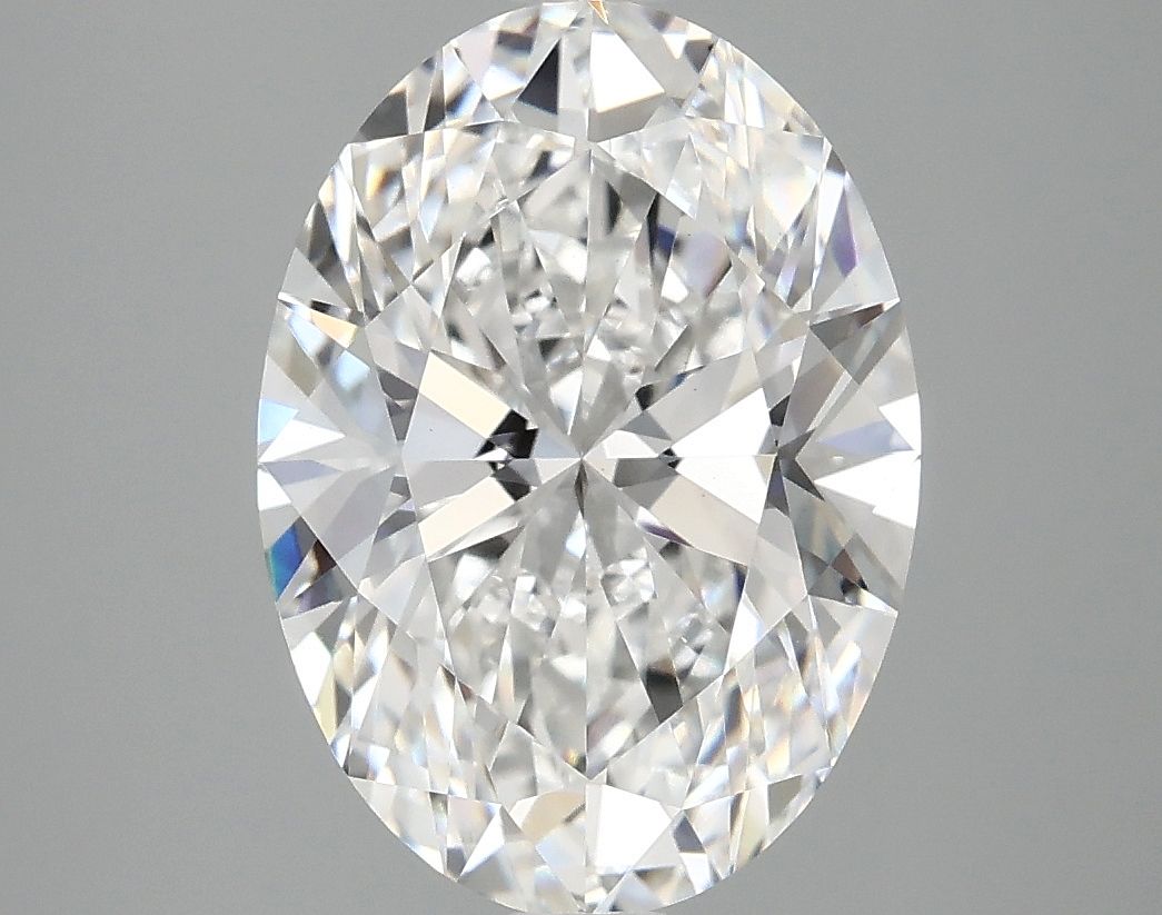3.90 ct. oval Lab Grown Diamond front image