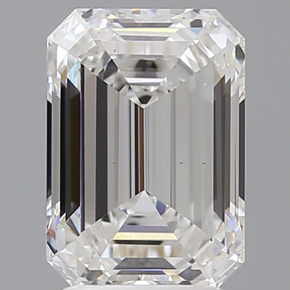 3.04 ct. emerald Lab Grown Diamond front image