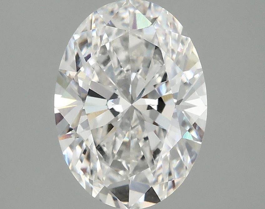 2.10 ct. oval Lab Grown Diamond front image