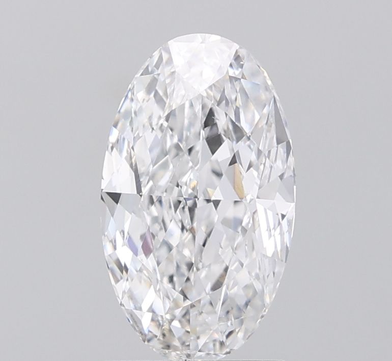 2.01 ct. oval Lab Grown Diamond front image
