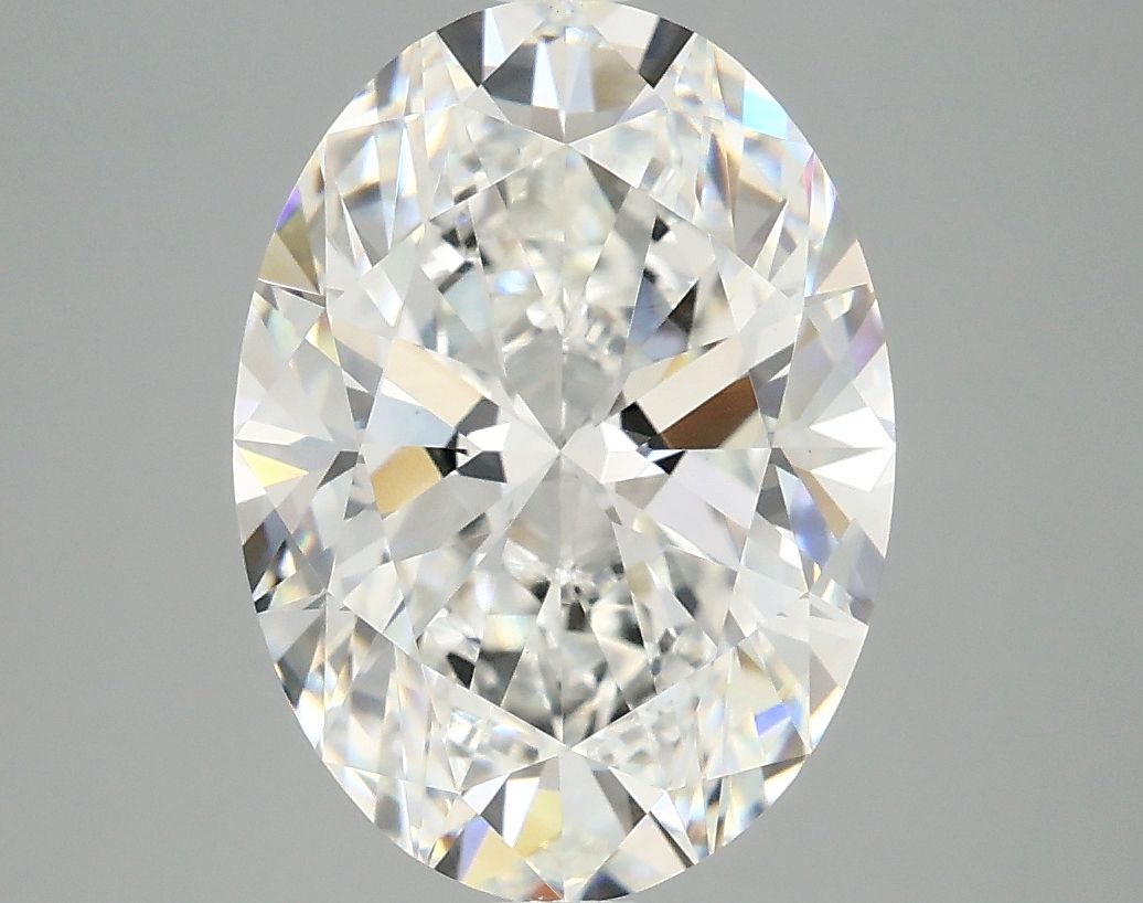 4.09 ct. oval Lab Grown Diamond front image