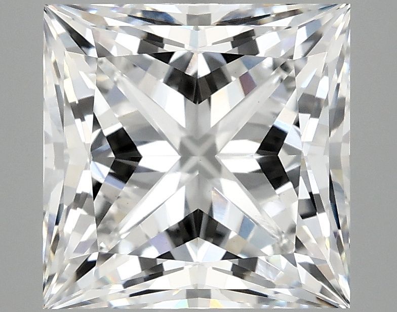 4.23 ct. princess Lab Grown Diamond front image