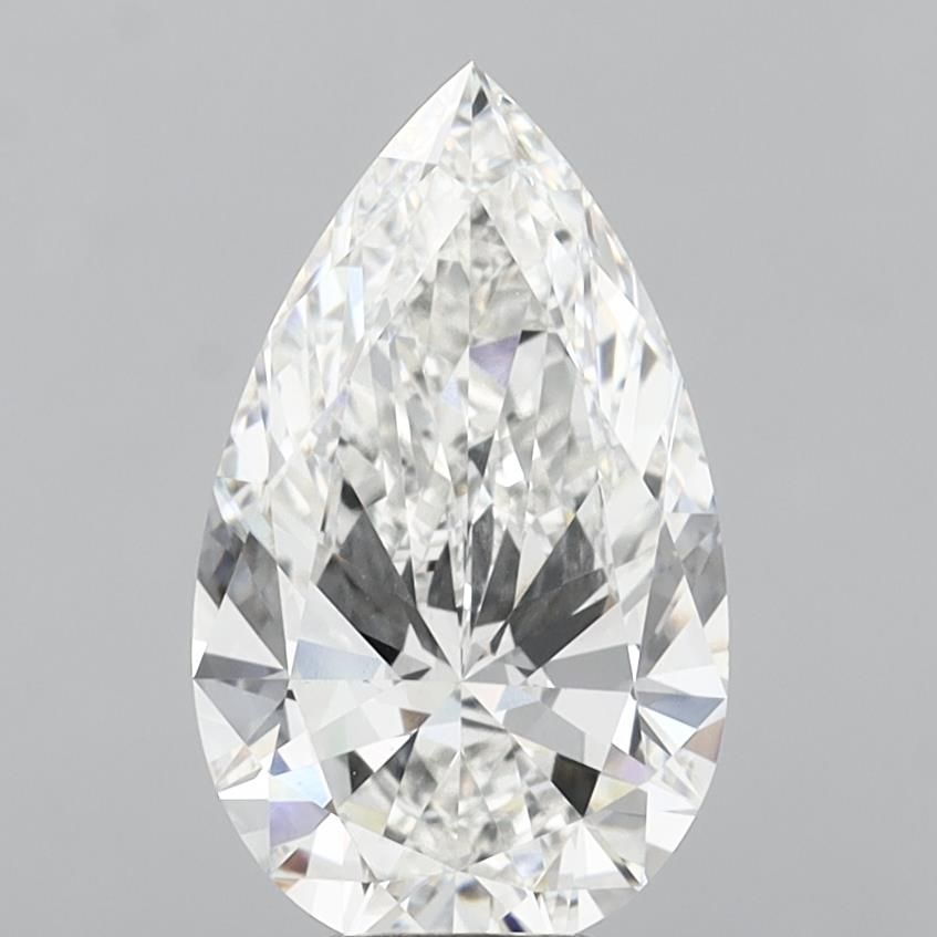 6.02 ct. pear Lab Grown Diamond front image