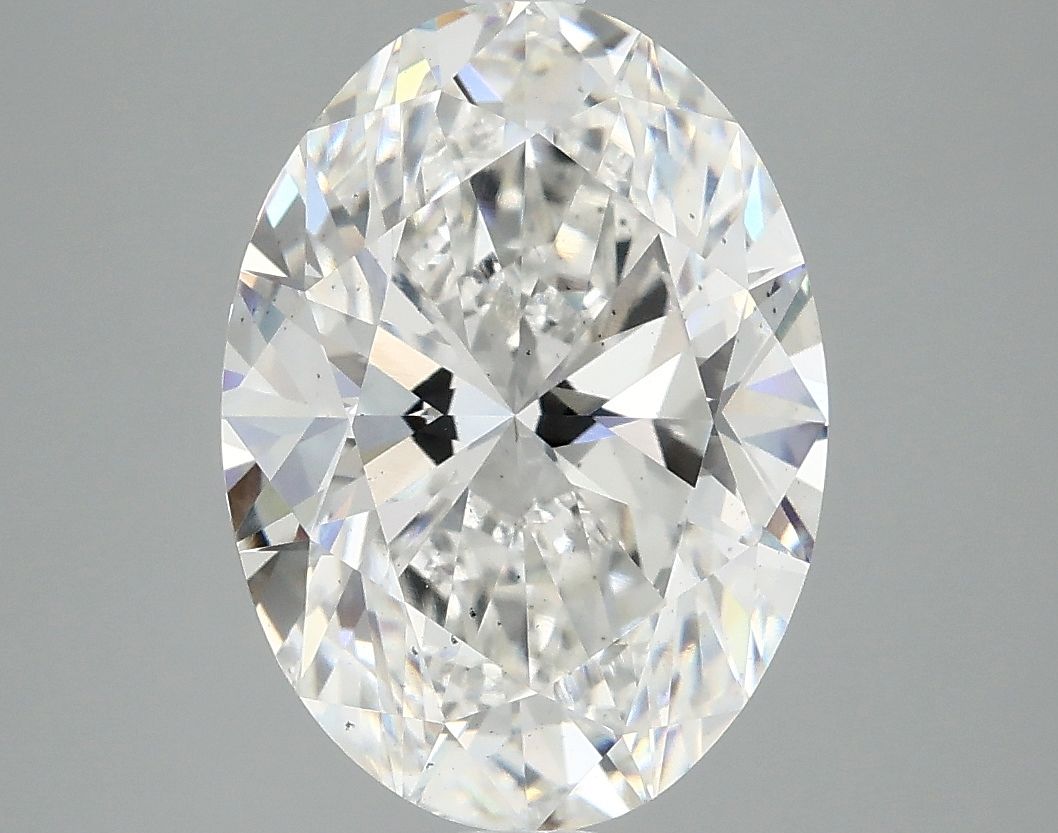 4.09 ct. oval Lab Grown Diamond front image