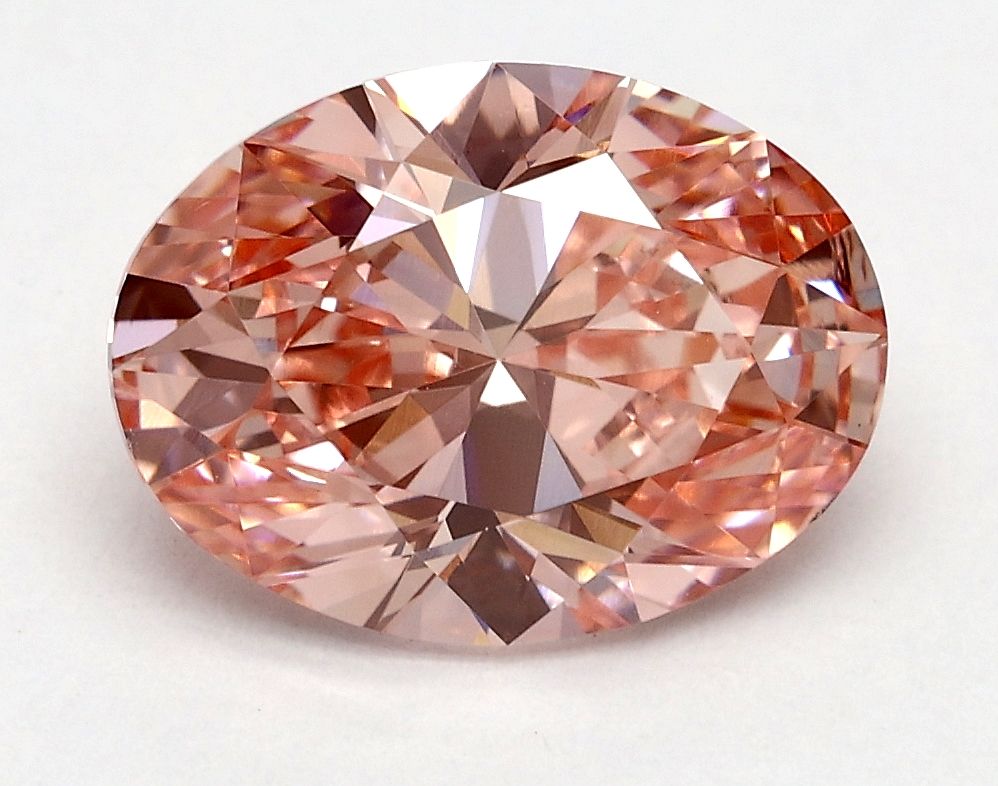 2.01 ct. oval Lab Grown Diamond front image