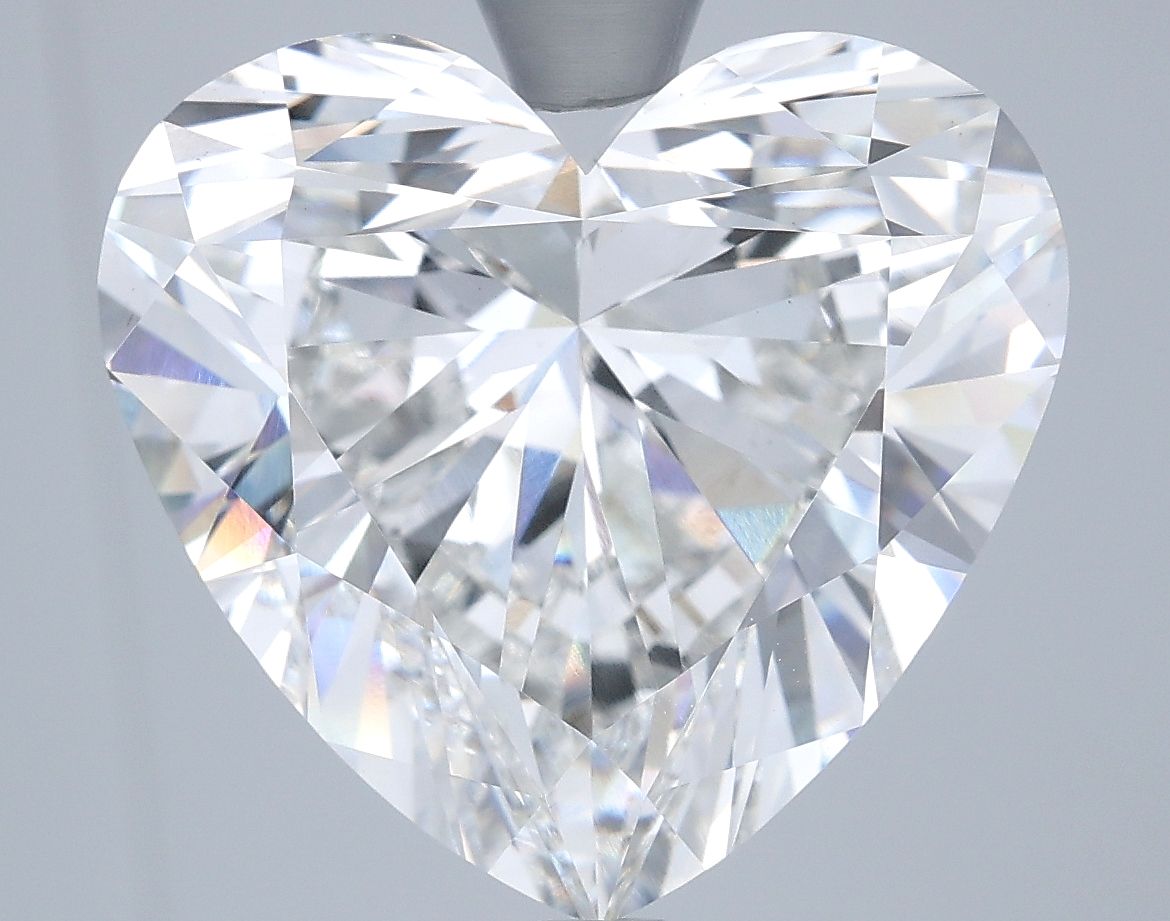 9.87 ct. heart Lab Grown Diamond front image