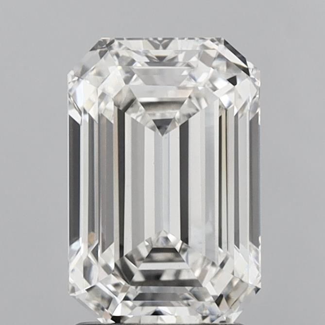 2.66 ct. emerald Lab Grown Diamond front image