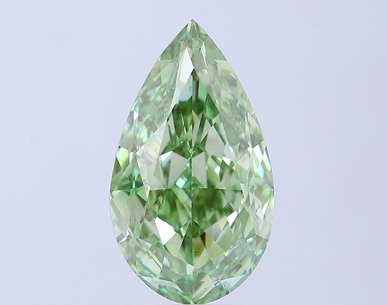 7.03 ct. pear Lab Grown Diamond front image
