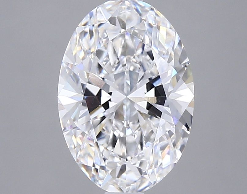 2.06 ct. oval Lab Grown Diamond front image