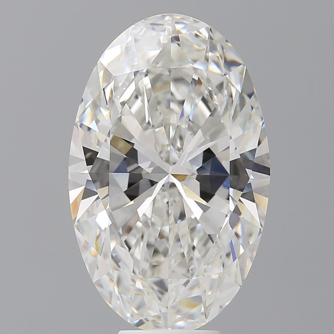 9.57 ct. oval Lab Grown Diamond front image